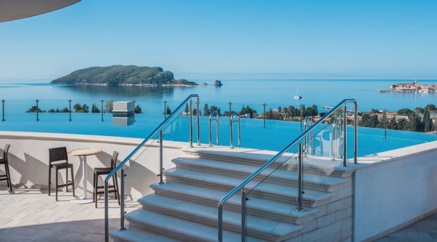 Infinity Pool Views in Budva, Montenegro - Save 50% with Flights