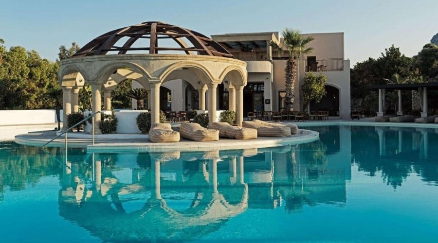 Aulus Lindos Rhodes, by Domes Resorts, All-Inc with Flights
