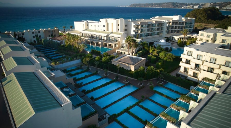 All-Inc 5* Rhodes Ixian Grand, Package w. Flights & Transfers