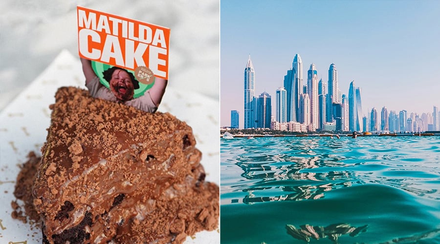 Try the Viral Matilda Cake in Dubai, Hilton Stay + Flights